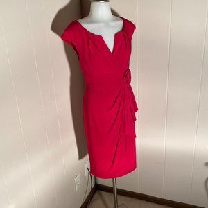 Adrianna Papell Red Cocktail Dress NWOT